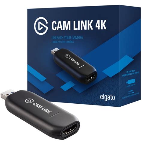 Elgato Cam Link 4K USB - Input - HDMI . 